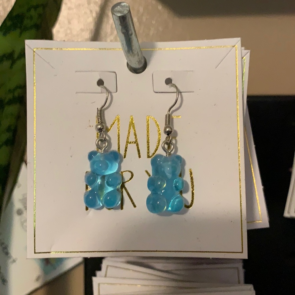 Gummy bear earrings